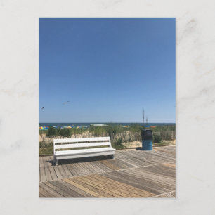 Postal Rehoboth Beach DE Boardwalk Bench Photo Travel