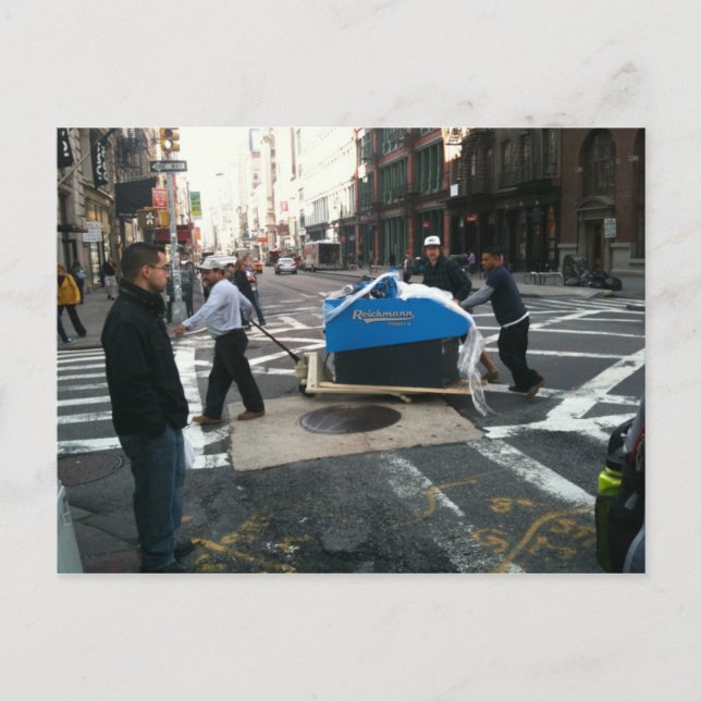 Postal Reichmann en Broadway (Anverso)