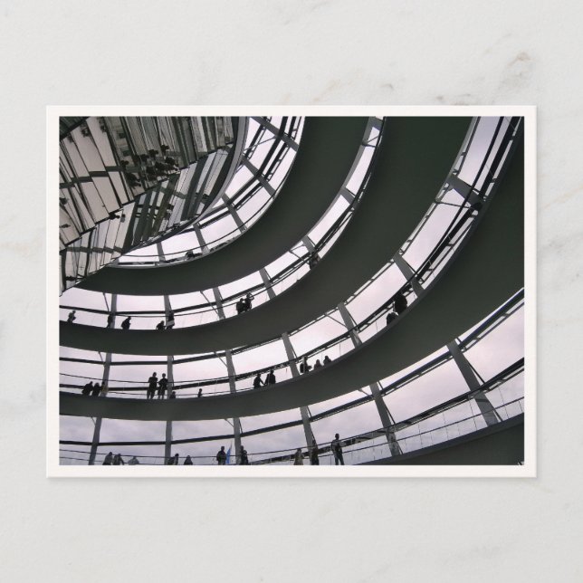 Postal Reichstag Building Berlin Modern Architecture (Anverso)
