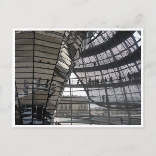Postal reichstag dome berlin