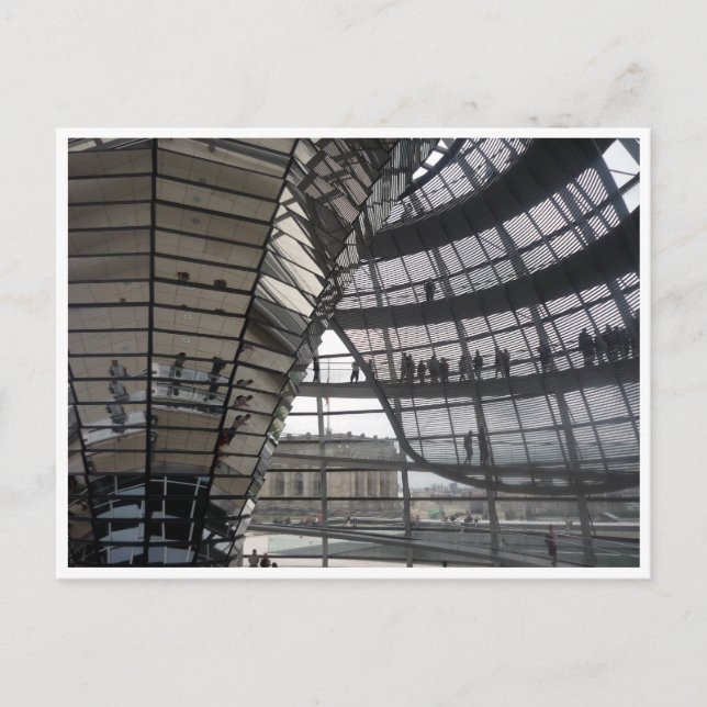 Postal reichstag dome berlin (Anverso)