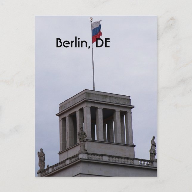 Postal Reichstag en Berlín (Anverso)