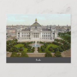 Postal Reichstag en Berlín (alrededor de 1900)