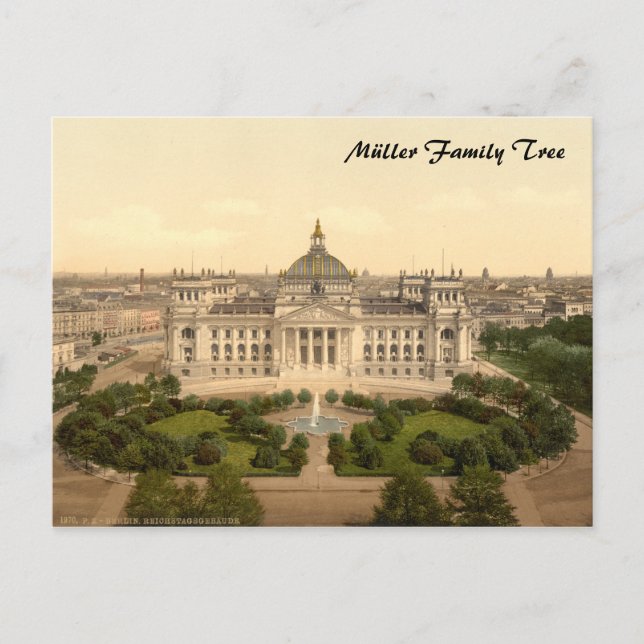 Postal Reichstag House, Berlín, Alemania (Anverso)