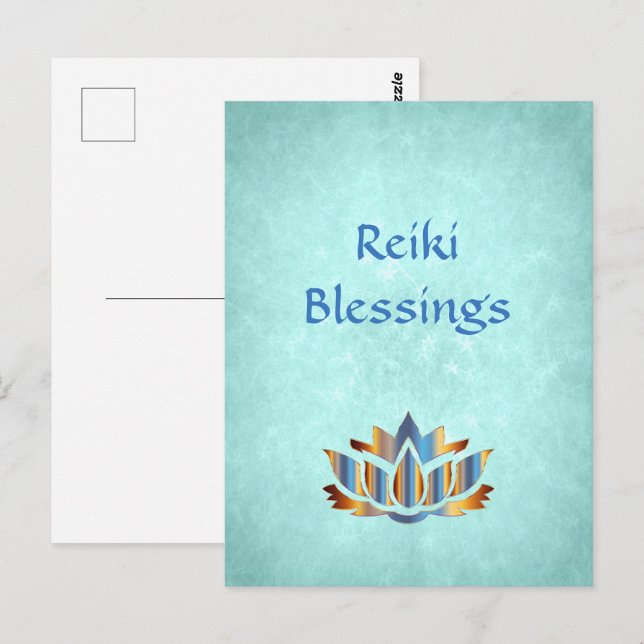 Postal Reiki Blessings (Anverso / Reverso)