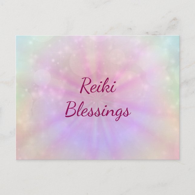 Postal Reiki Blessings (Anverso)