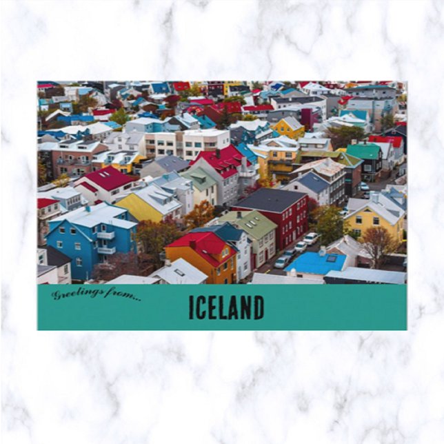 Postal Reikiavik Islandia (Subido por el creador)