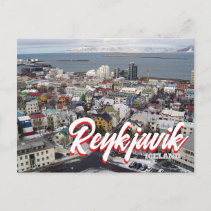 Postal Reikiavik Islandia
