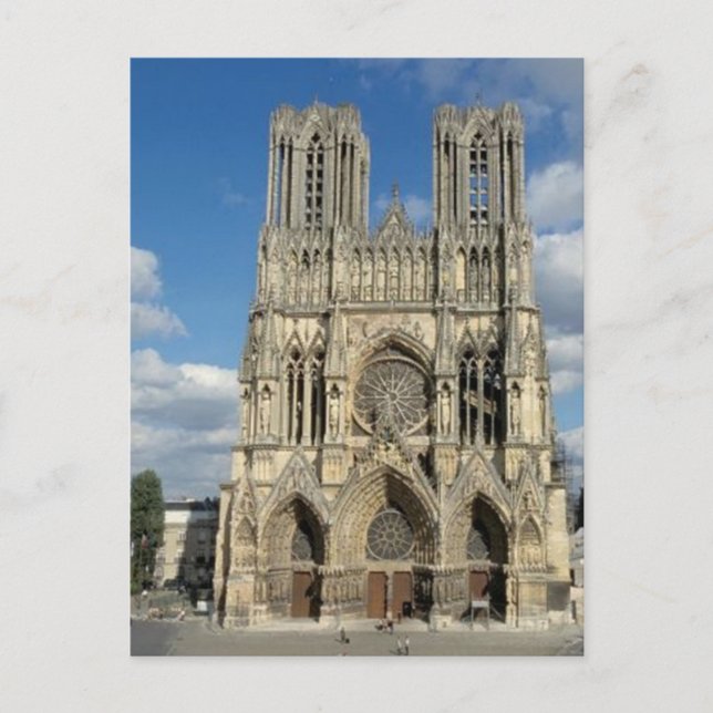 Postal Reims - (Anverso)