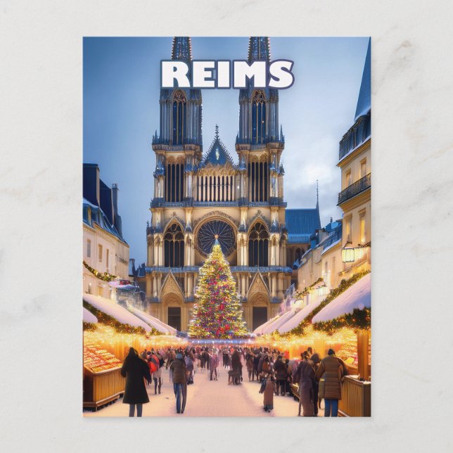 Postal Reims Christmas Elegance (Anverso)