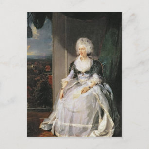 Postal Reina Charlotte, 1789-90, esposa de George III