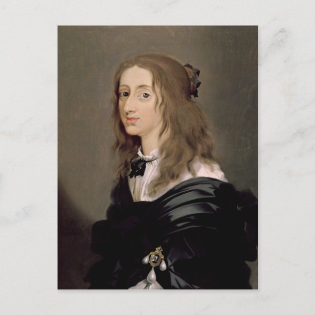 Postal Reina Christina de Suecia 1652 (Anverso)