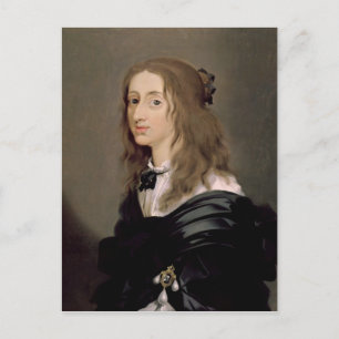 Postal Reina Christina de Suecia 1652