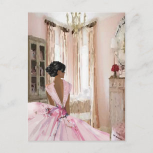 Postal Reina de belleza