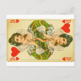 Postal Reina de corazones de Victoria