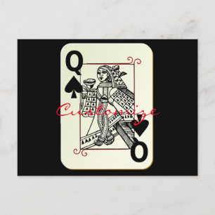 Postal Reina de espadas Thunder_Cove