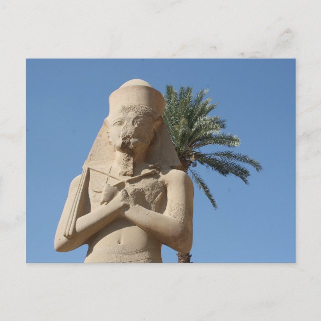 Postal reina de karnak (Anverso)