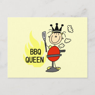 Postal Reina de la parrilla