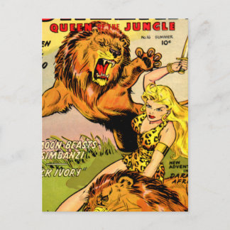 Postal Reina de la selva