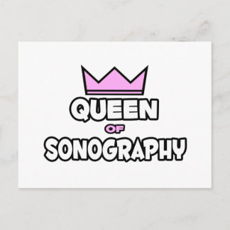 Postal Reina de la sonografía