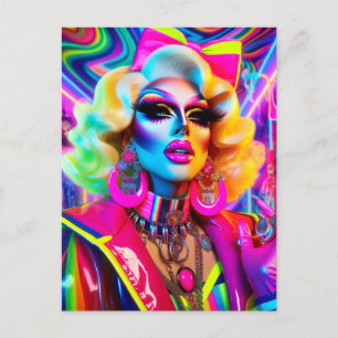 Postal Reina de la travesía de los años 80