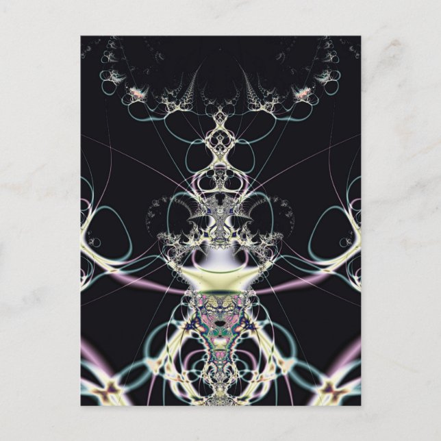 Postal Reina de las flores (Anverso)