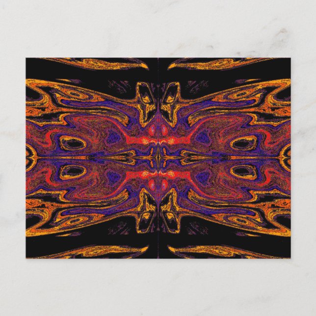 POSTAL REINA DE LAS MARIPOSAS 108 (Anverso)