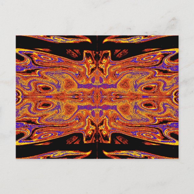 POSTAL REINA DE LAS MARIPOSAS 86 (Anverso)