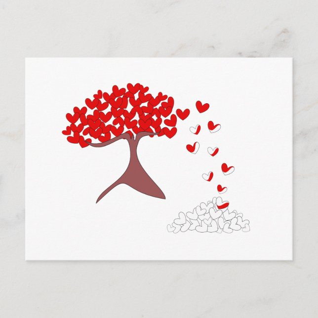 Postal Reina de los corazones (Anverso)