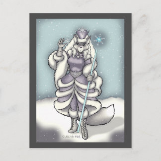 Postal Reina de nieve