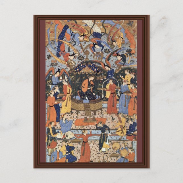 Postal Reina De Saba Por Persischer Meister (Mejor Calida (Anverso)