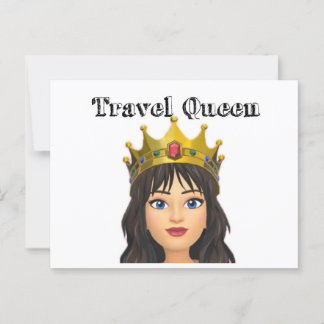 Postal Reina de viajes