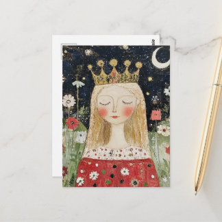 Postal Reina del Arte Popular