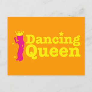 Postal Reina del baile
