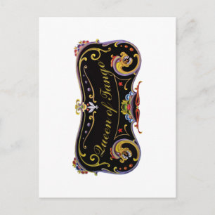 Postal Reina del diseño exclusivo de Tango!
