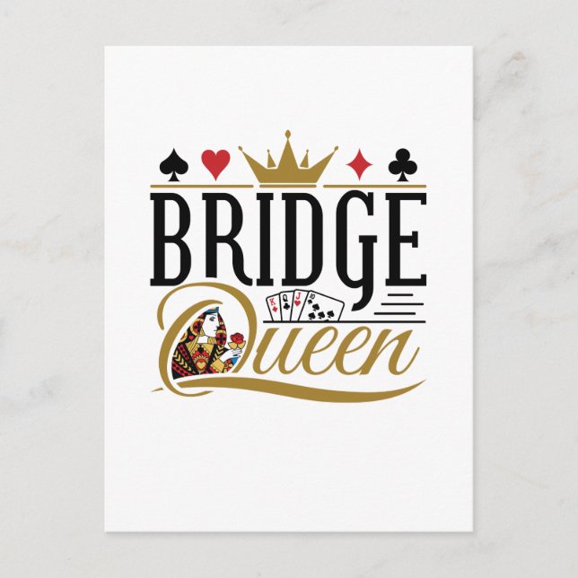 Postal Reina del puente (Anverso)