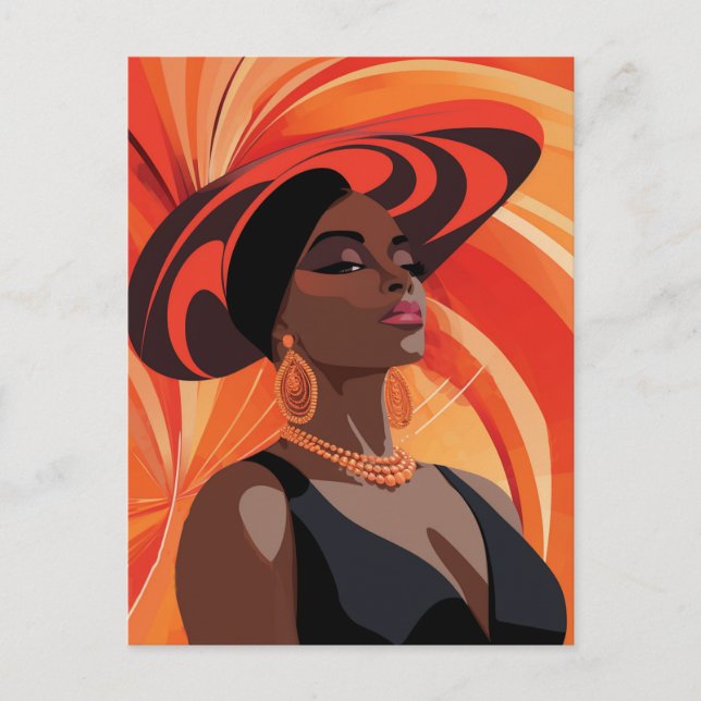 POSTAL REINA DEL VERANO #1 (Anverso)