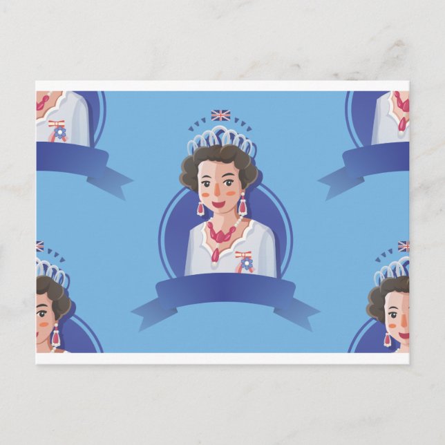 Postal reina elizabeth 2 (Anverso)