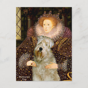 Postal Reina Isabel I - Wheaten Terrier