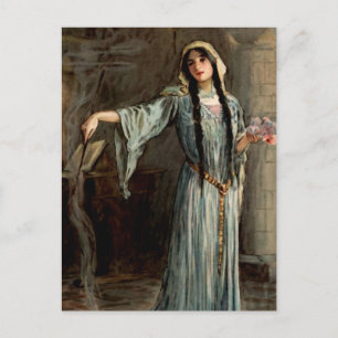 Postal “Reina Morgan Le Fay” por WH Margetson