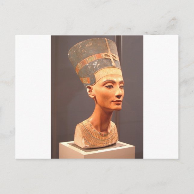 Postal Reina Nefertiti (Anverso)