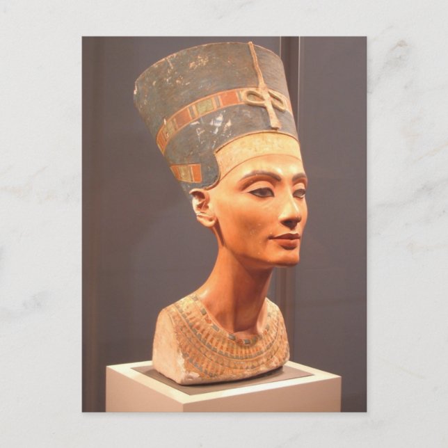 Postal Reina Nefertiti (Anverso)
