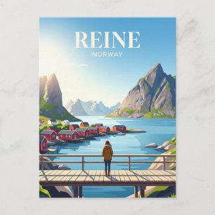 POSTAL REINA NORUEGA
