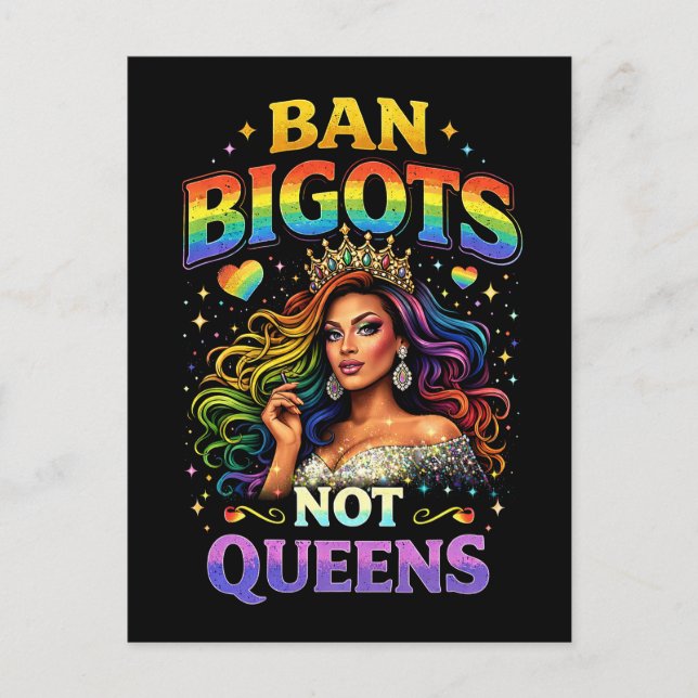 Postal Reinas sin corona (Anverso)