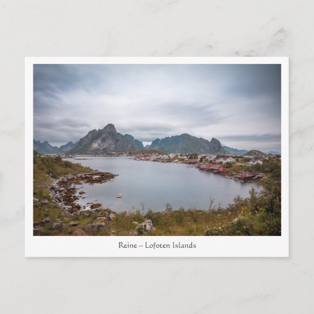 Postal Reine Lofoten (Anverso)