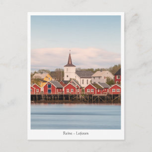 Postal Reine Lofoten Noruega