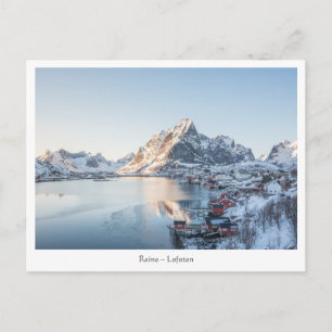 Postal Reine Lofoten Noruega