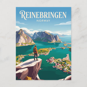 Postal Reinebringen Noruega