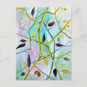 Postal Reino de las hojas rusticas