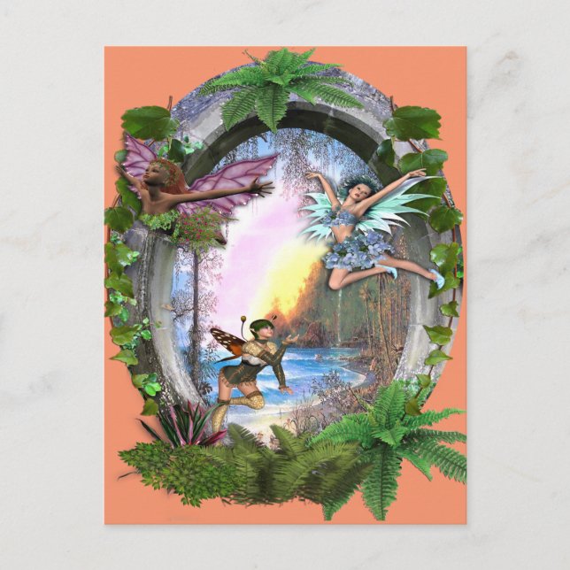 Postal Reino de los productos lácteos (Anverso)